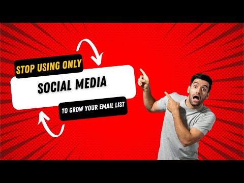 STOP Relying On Social Media To Grow Your Email List [Video]