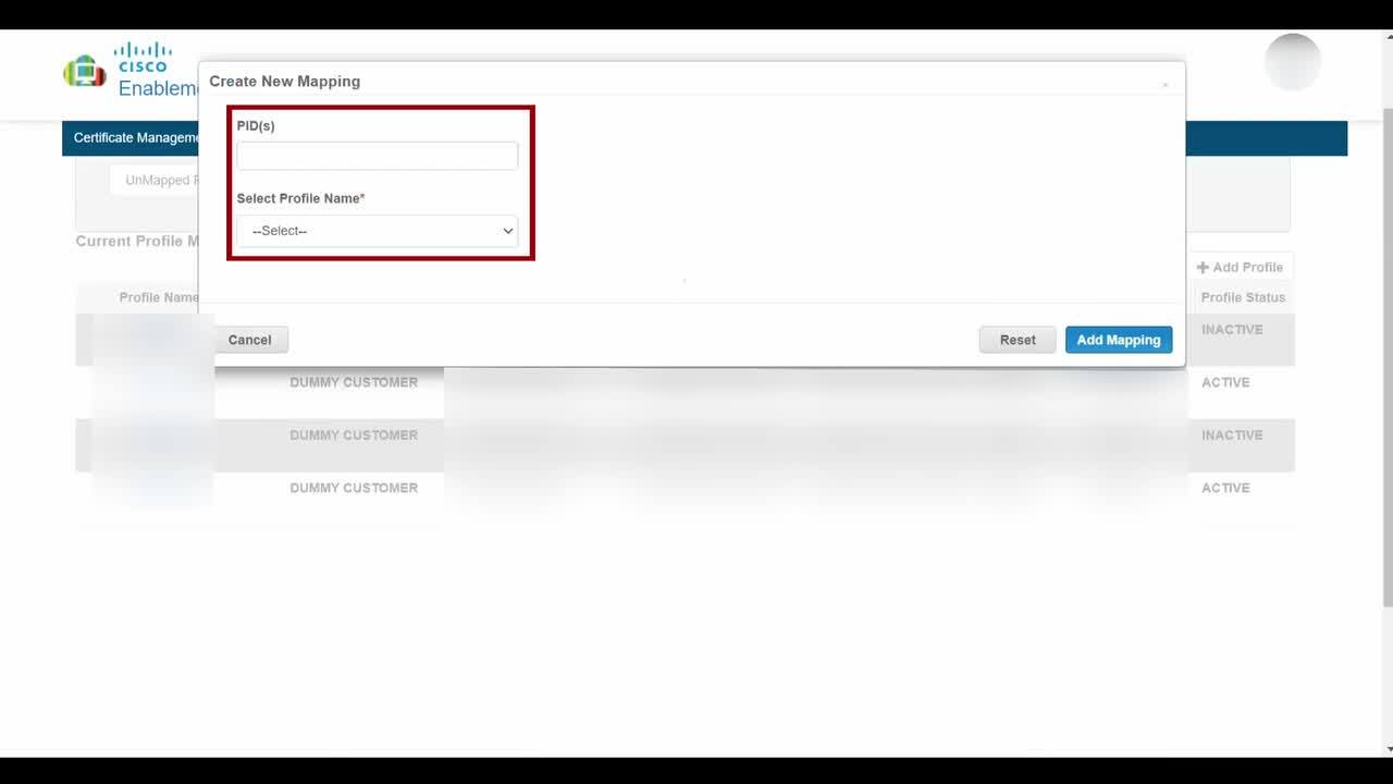 How can I create a new profile with the Cisco Device Activation (CDA) portal? [Video]