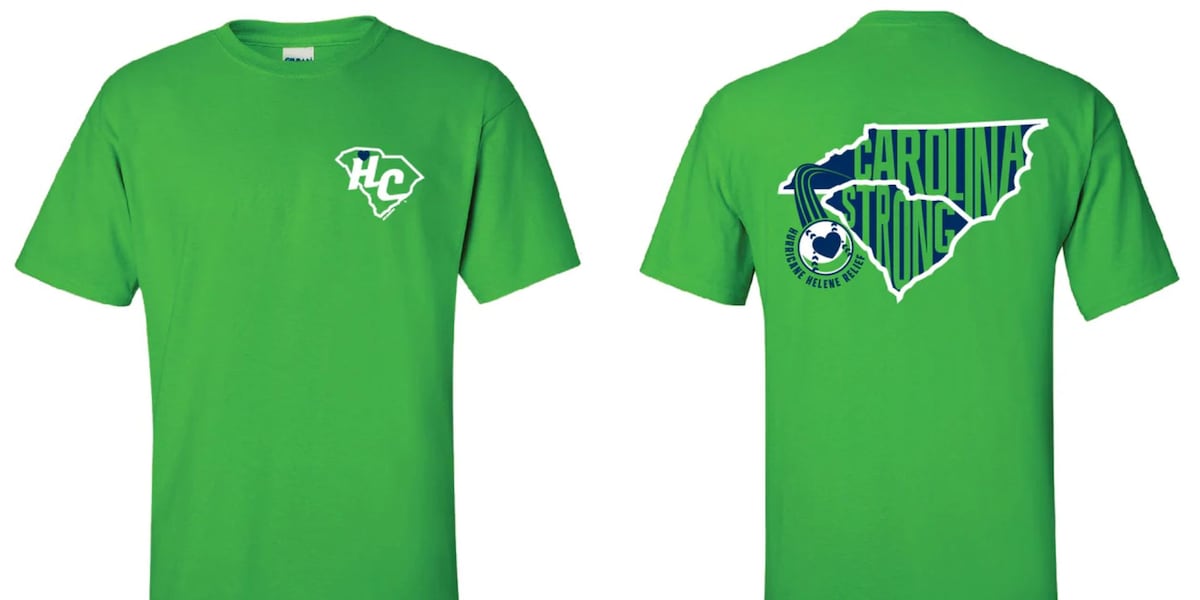 Carolina strong: Spartanburgers create limited-edition tee to help Helene relief [Video]