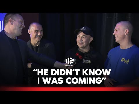 ‘Been 11 years!’ – Kostya, Nikita and Tim reunite in touching scenes 🥰 | Tszyu v Murtazaliev 🥊 [Video]