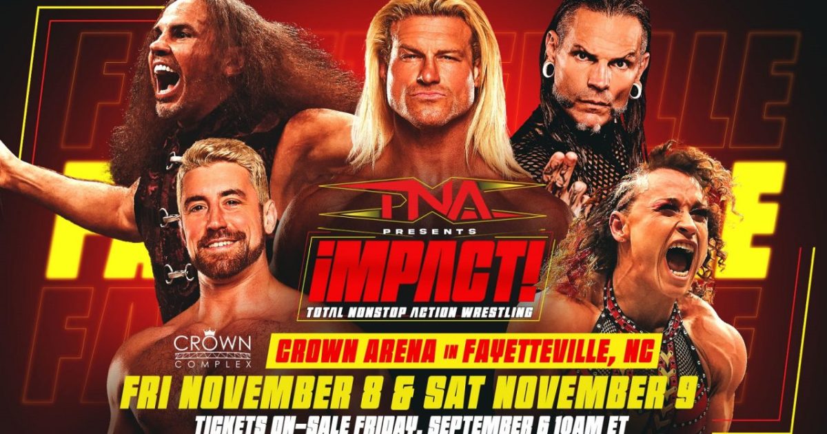 TNA Wrestling Returns To Fayetteville, NC Next Month [Video]