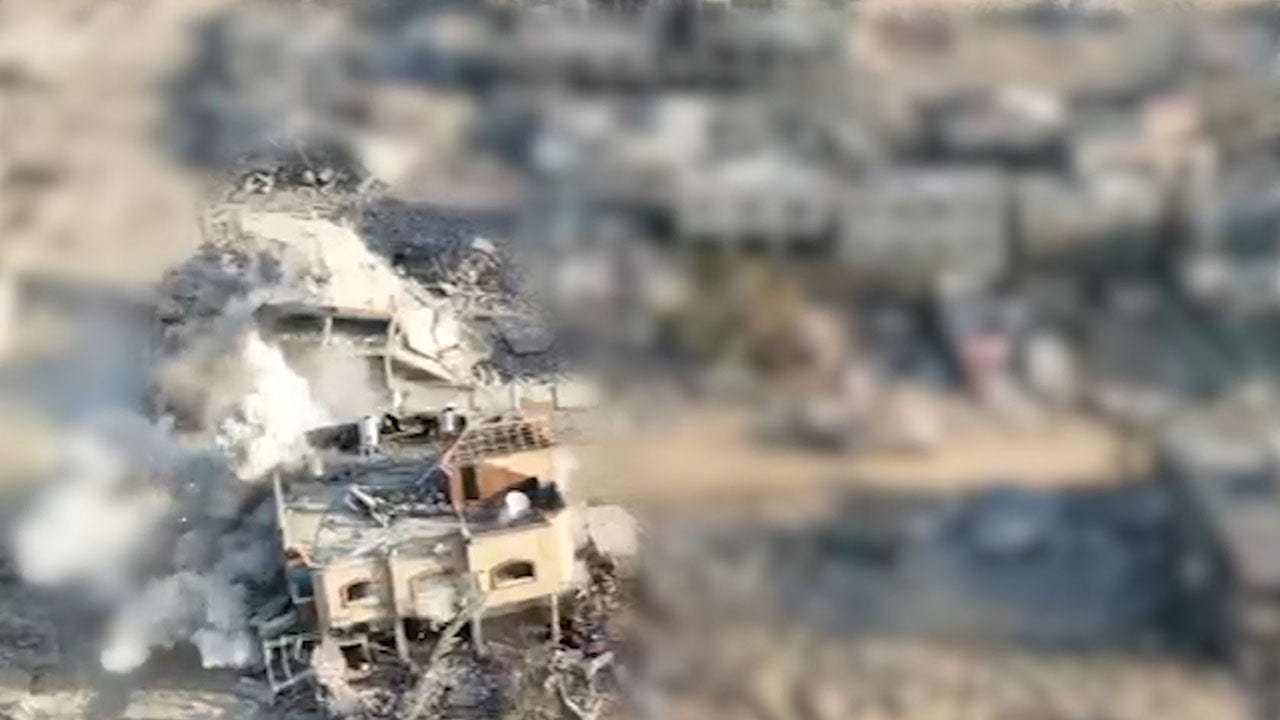 Video shows Israeli tank firing on building where Sinwar was barricaded [Video]