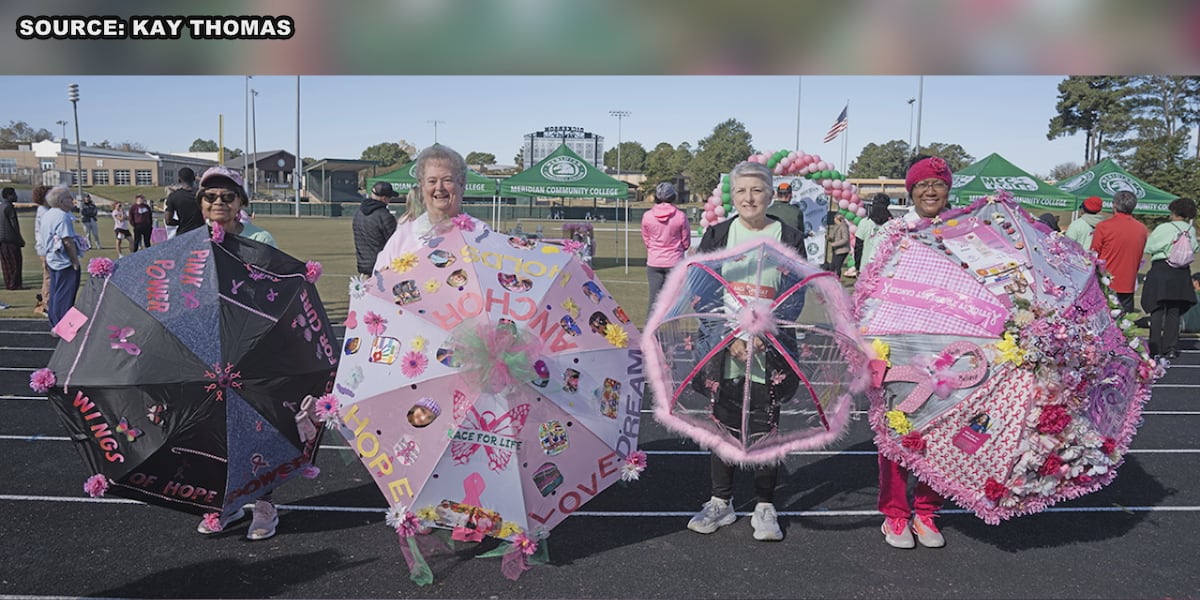 Meridian Community College hosts Queen City Race for Life and Street Strut for Breast Cancer [Video]