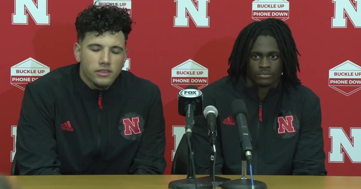 Nebraska quarterback Dylan Raiola and wide receiver Jaylen Lloyd  Oct. 19 [Video]