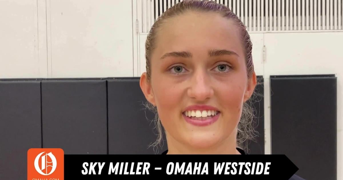 Omaha Westside’s Sky Miller after the Westside Invitational championship win [Video]