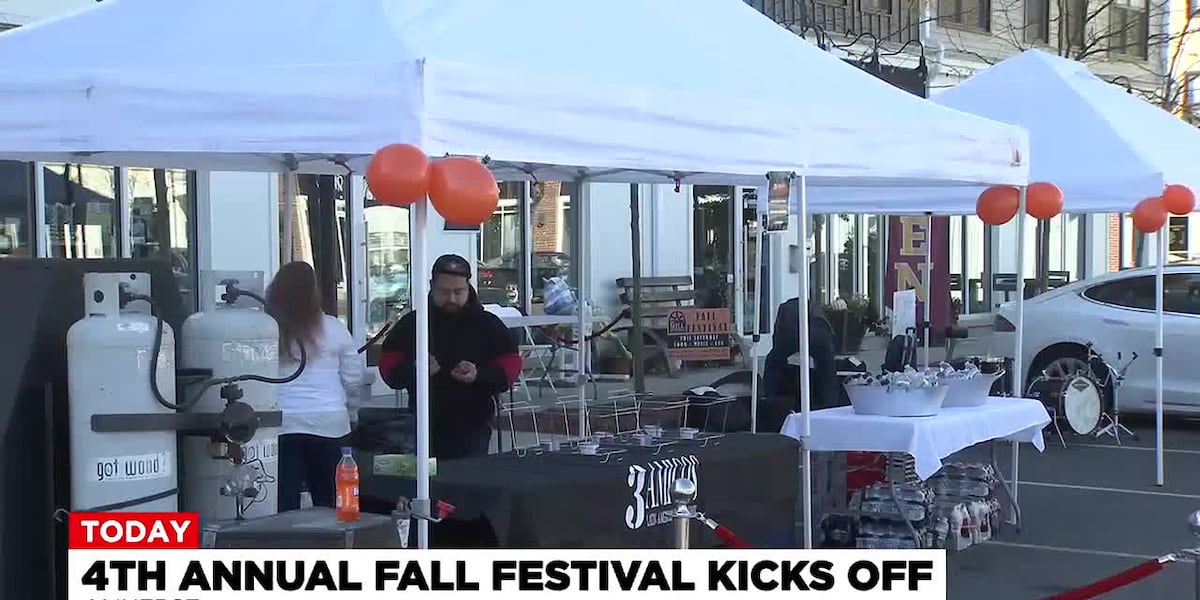 4th Annual Fall Festival kicks off in Amherst [Video]