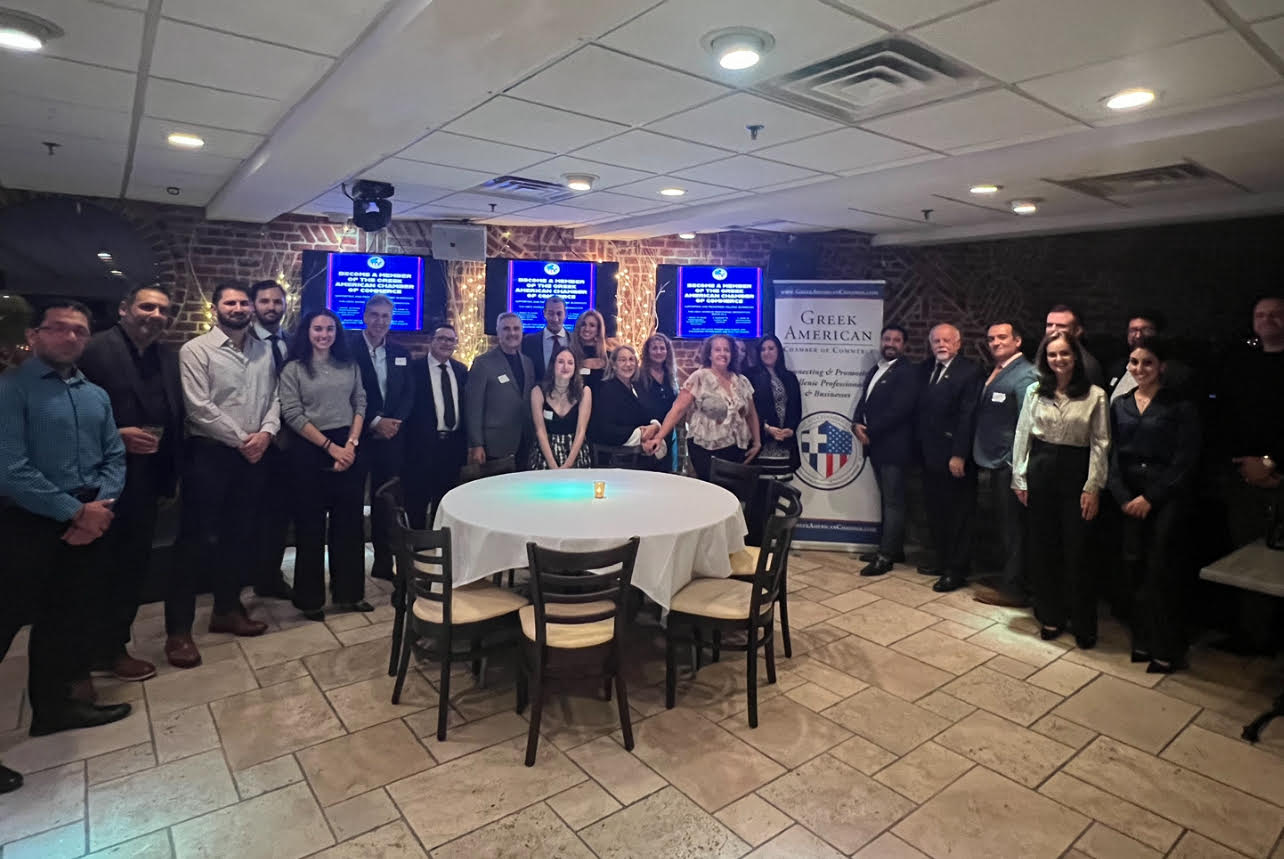 The Greek American Chamber of Commerce Hosts Networking Event at Chris Michaels Steak House [Video]