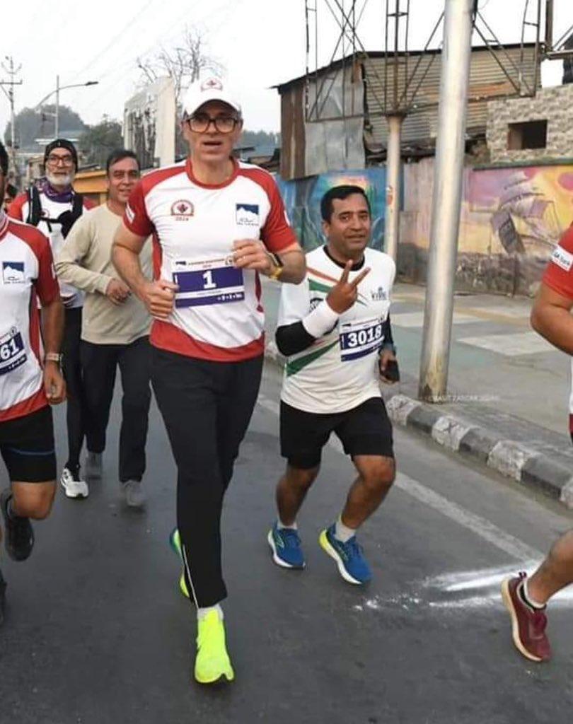 CM Omar Abdullah pledges a drug-free J&K; highlights fitness key to beating stress [Video]