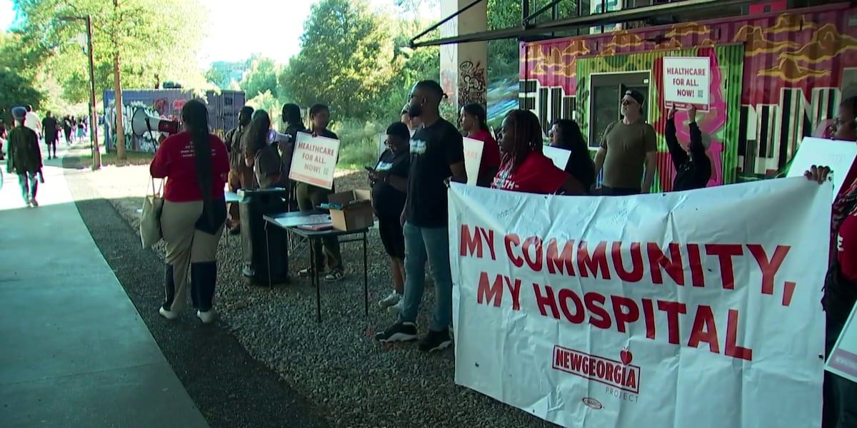 Community advocates campaign for healthcare at Atlanta Medical Center site [Video]