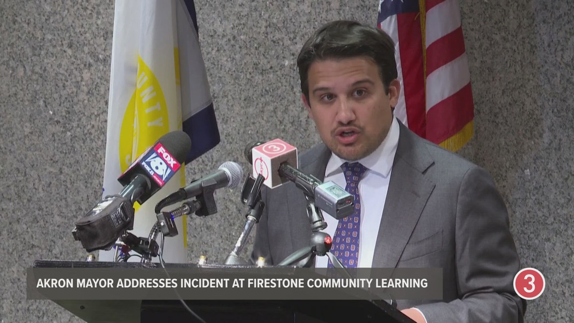 Akron Mayor Shammas Mailk addresses police incident at Firestone Community Learning Center [Video]