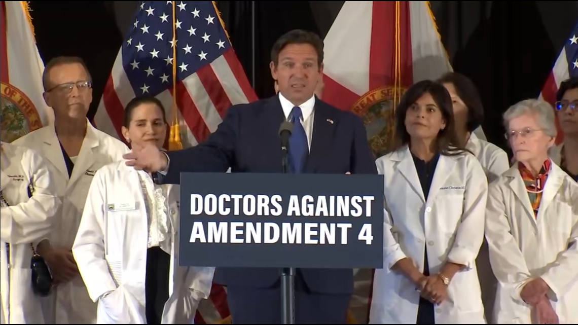 Gov. DeSantis and doctors speak out against Amendment 4 [Video]