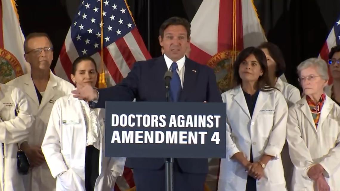 ‘Radical’: Gov. DeSantis speaks out against Amendment 4 on abortion [Video]