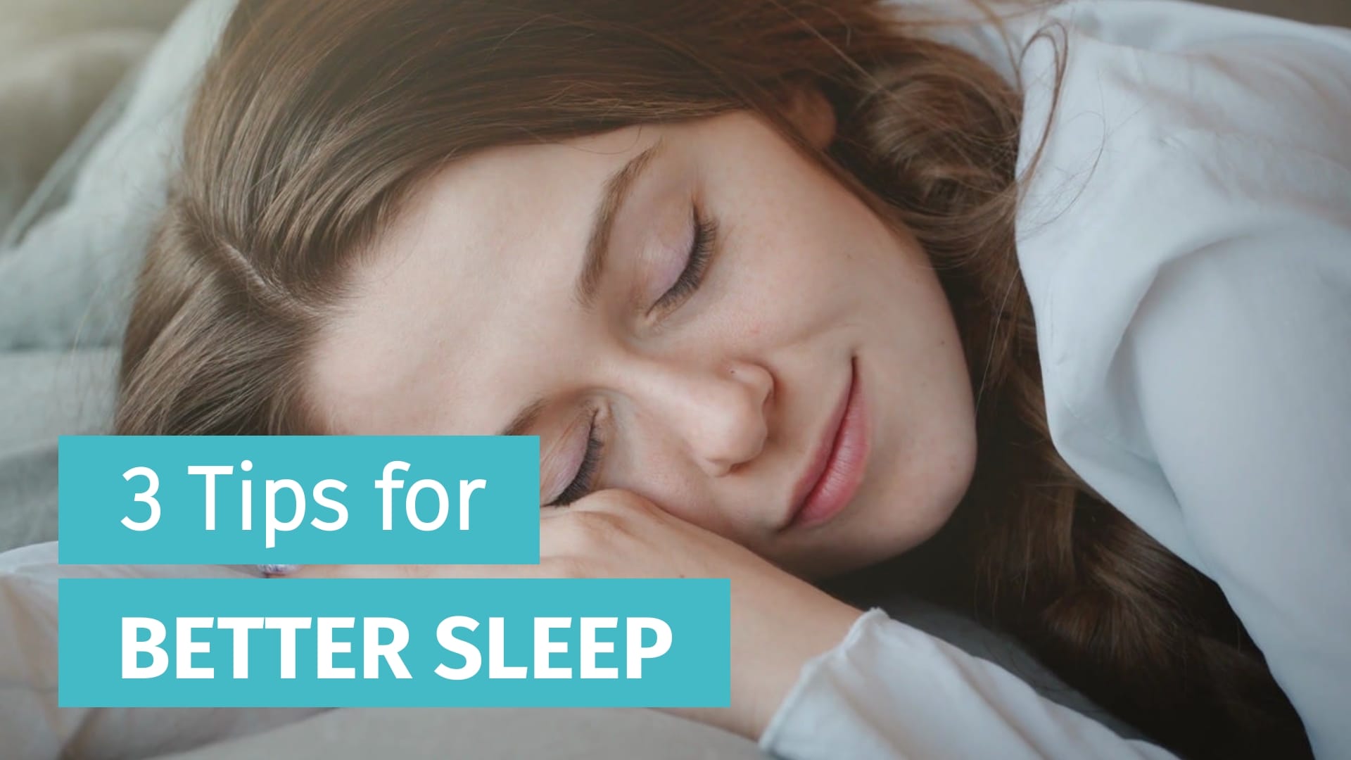 3 Tips for Better Sleep – Listicle Video Template