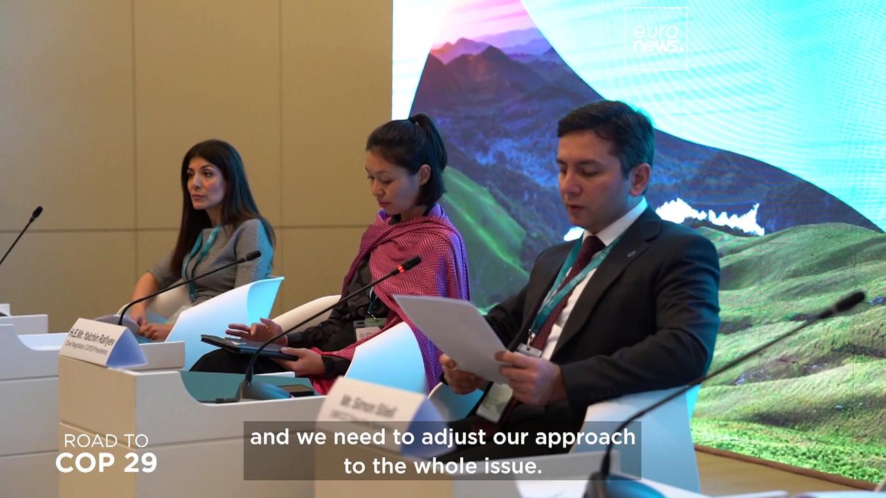 Pre-COP29: Global leaders meet in Baku to tackle [Video]