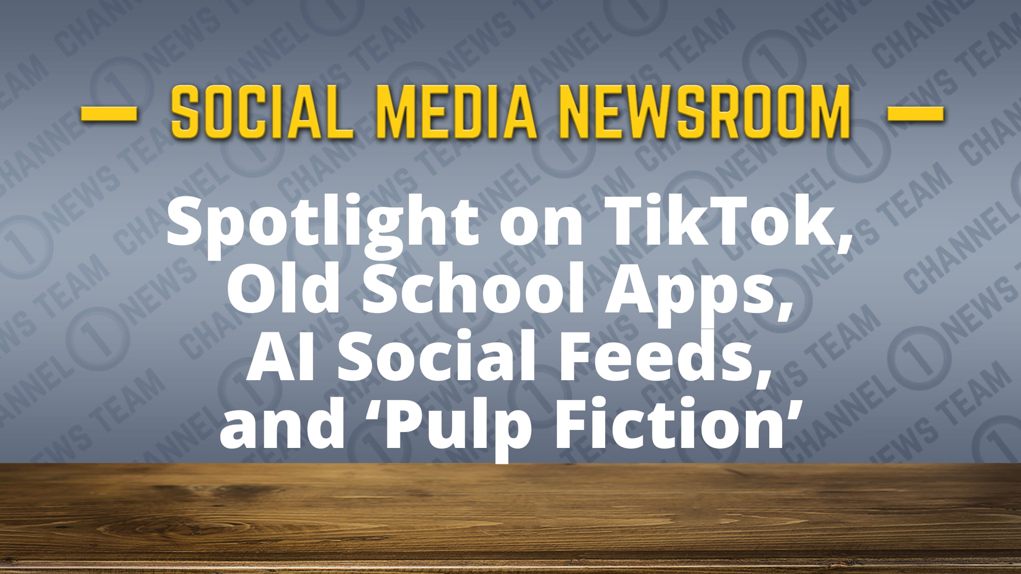 Spotlight on TikTok Holiday Guide, Old Schools Apps, AI Social Feeds and ‘Pulp Fiction’ [Video]