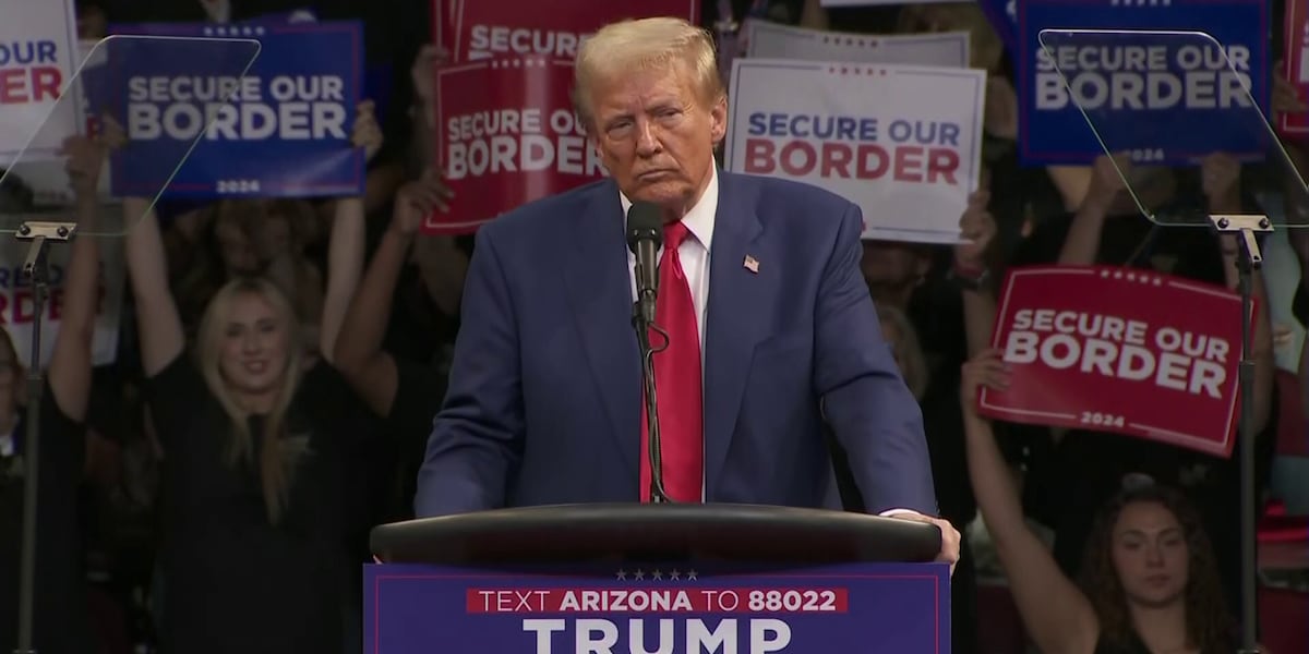 Former President Trump to hold rally in Tempe [Video]