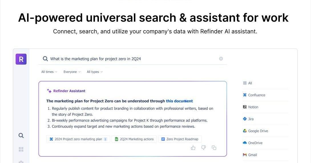 Thinkfree Launches Refinder AI, Global Enterprise AI Search & assistant Solution | PR Newswire [Video]