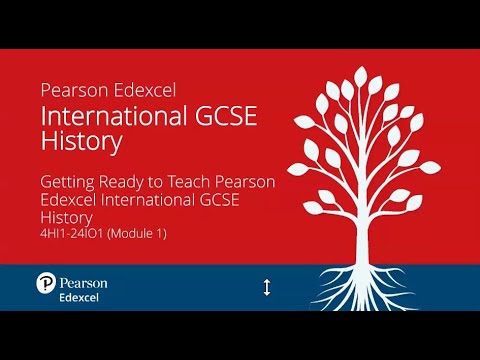 Getting Ready to Teach Pearson Edexcel International GCSE History (Module 1) [Video]