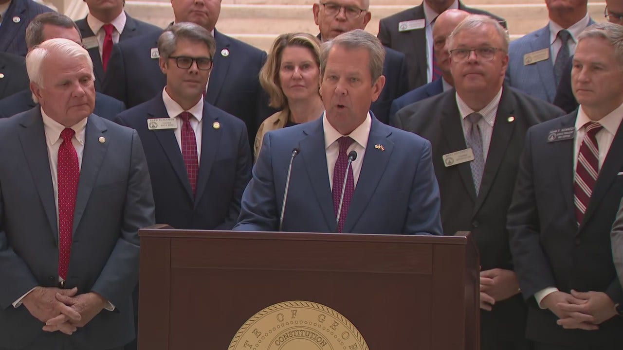 Georgia 2025 tax rebate full press conference [Video]