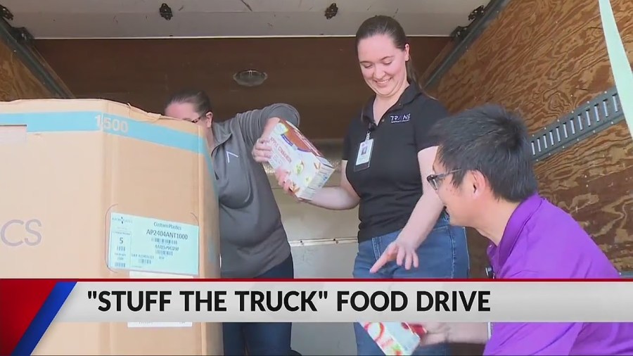 Trane Technologies and Salvation Army team up to Stuff the Truck [Video]