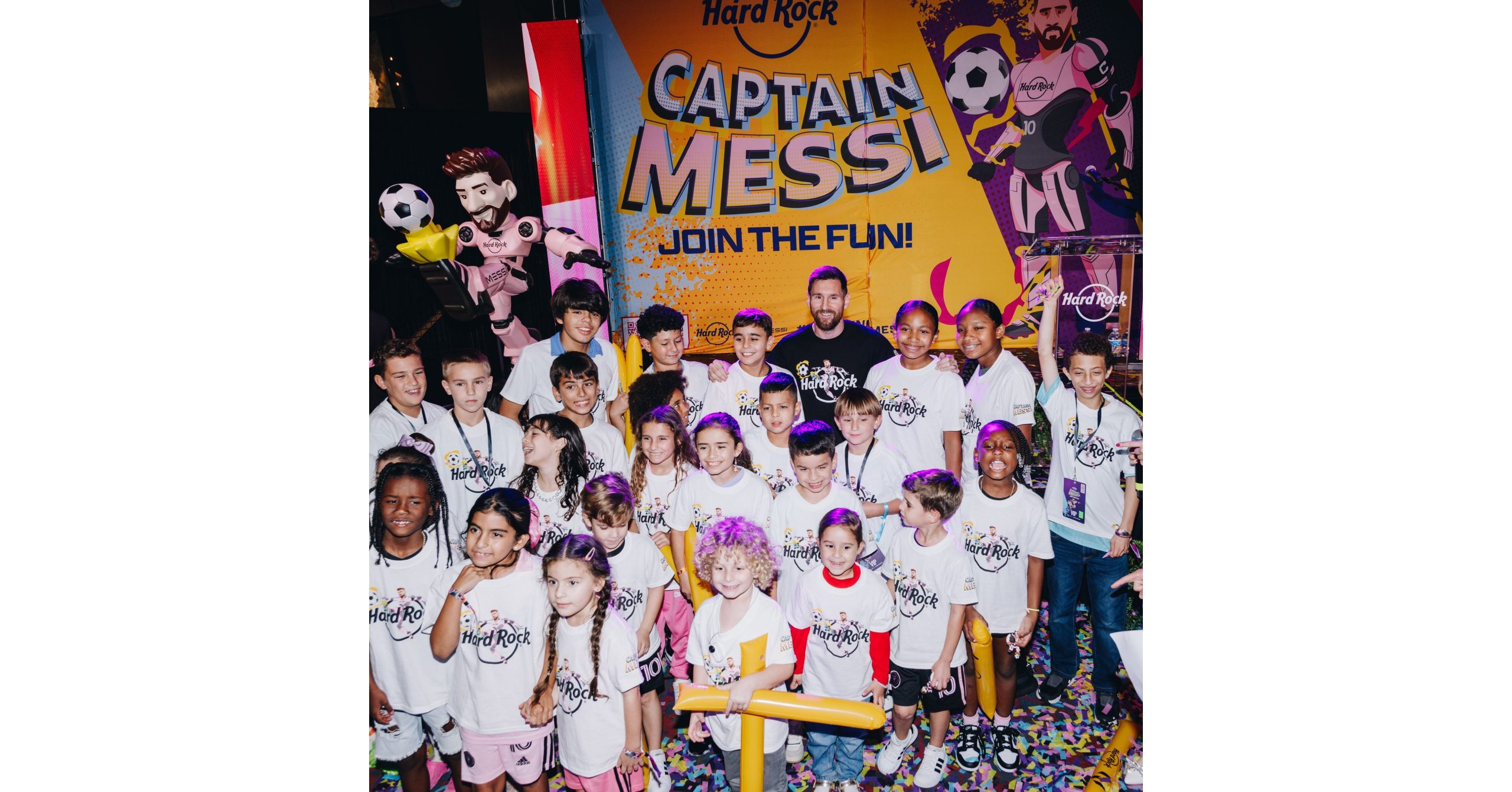 Hard Rock International and Lionel Messi Celebrate Continued Partnership with “Captain Messi” Superhero Toy, Kids Menu and Retail Collection [Video]