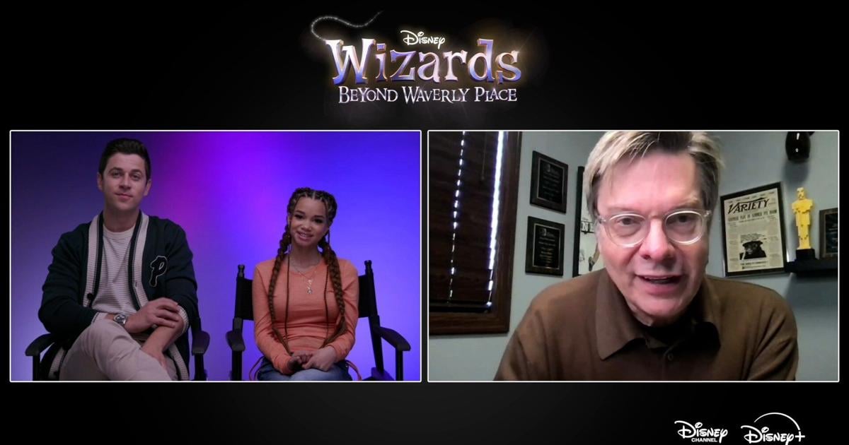 Bruce Miller speaks with “Wizards Beyond Waverly Place” stars David Henrie and Janice LeAnn Brown [Video]