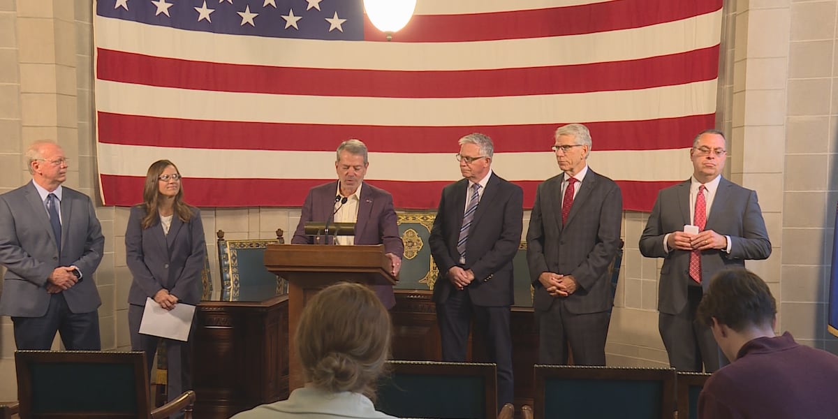 Gov. Pillen holds press conference to address misinformation regarding abortion procedures in Nebraska [Video]