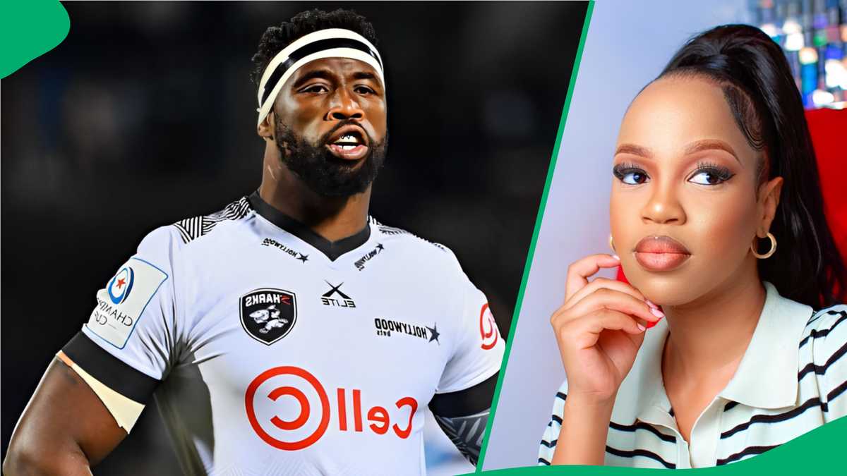 An Old Picture of Siya Kolisi and Zuki Lamani Resurfaces Amid Divorce Announcement, SA Reacts [Video]