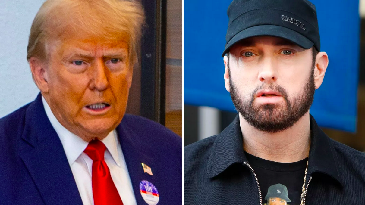 Eminem Vows to Leave the US if Trump Is Re-elected: 