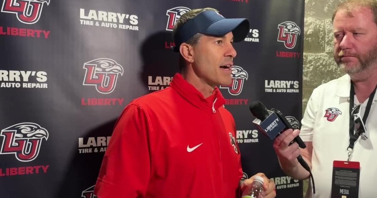 Liberty’s Jamey Chadwell talks penalties after the Flames’ 27-24 loss to Kennesaw State [Video]