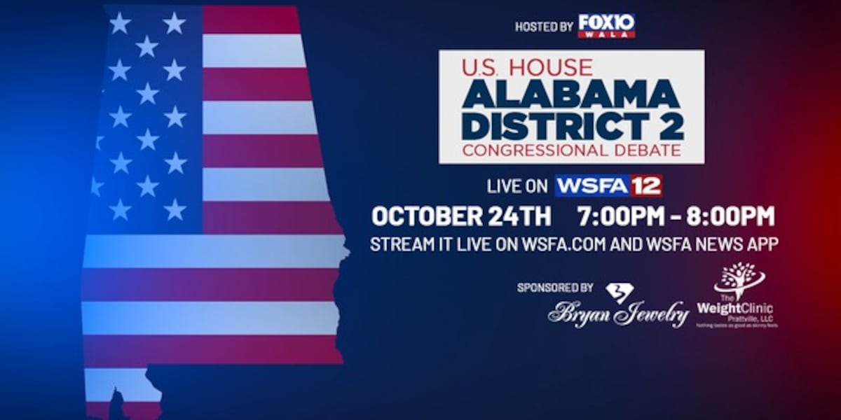 WSFA to air District 2 congressional candidate debate Thursday evening [Video]