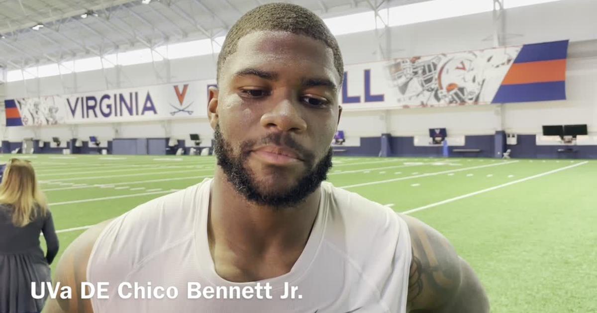 UVa DE Bennett Jr. on run defense, challenge against UNC’s Hampton [Video]