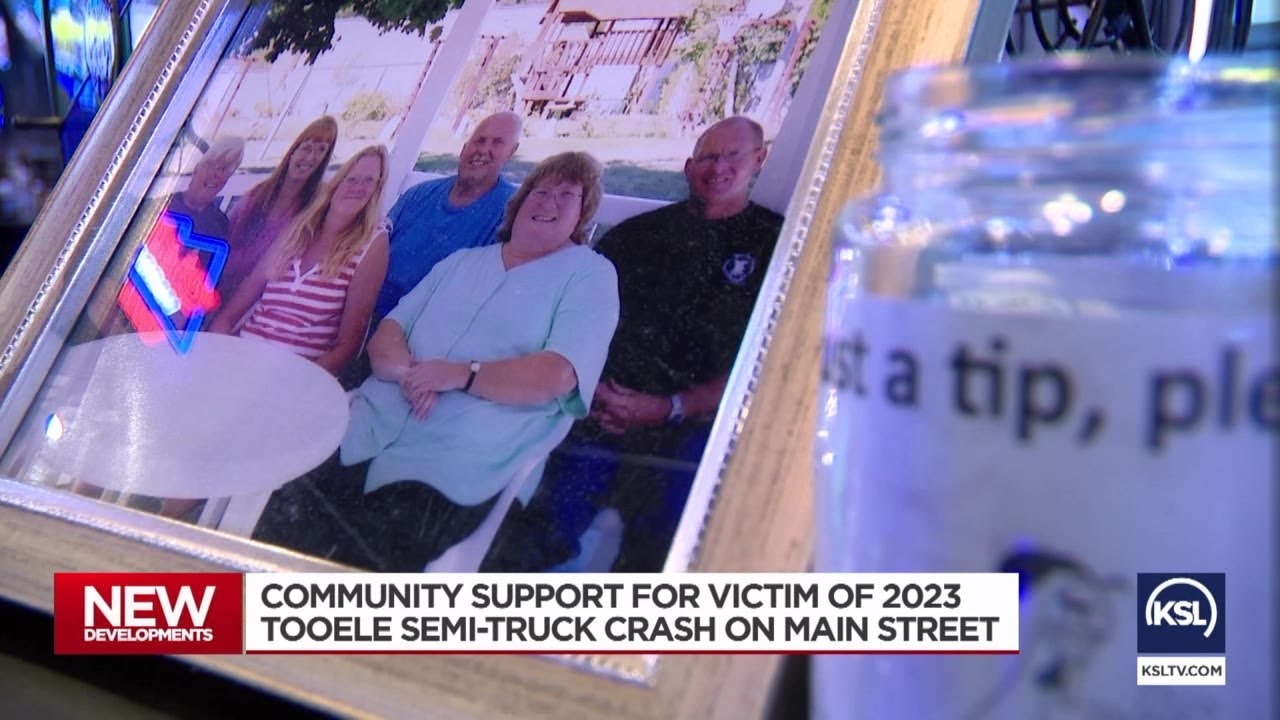 Video: Community support for victim of 2023 Tooele semitruck crash on Main Street [Video]