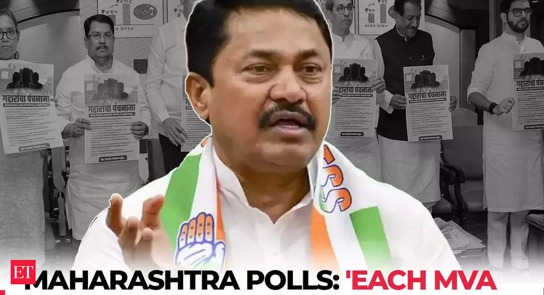 Maharashtra Elections: ‘Finalised seat sharing,’ says Congress’ Nana Patole, each MVA partner to contest 85 seats – The Economic Times Video