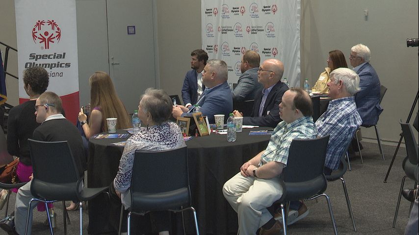 Lt. Governor, state Special Olympics officials honor athletes, families at Breakfast of Champions [Video]