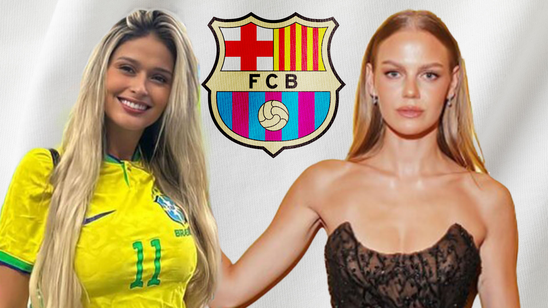 Meet Barcelona’s beautiful Wags ahead of El Clasico, from a Ukrainian pop star to a German social media influencer [Video]