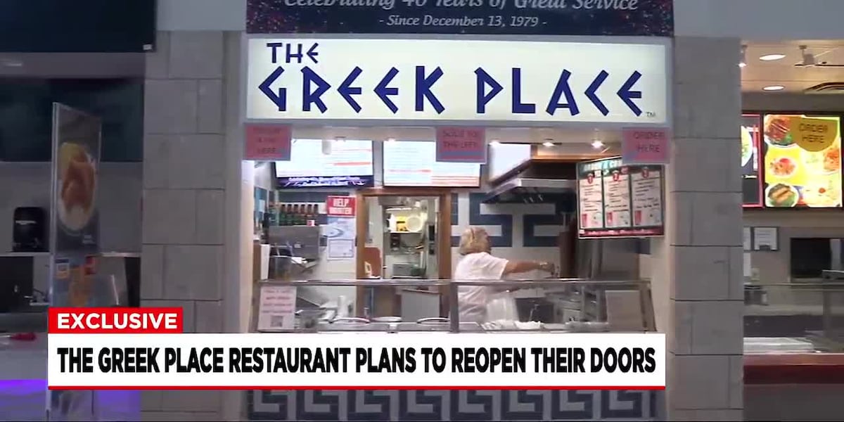 The Greek Place looking to reopen after closing last November [Video]