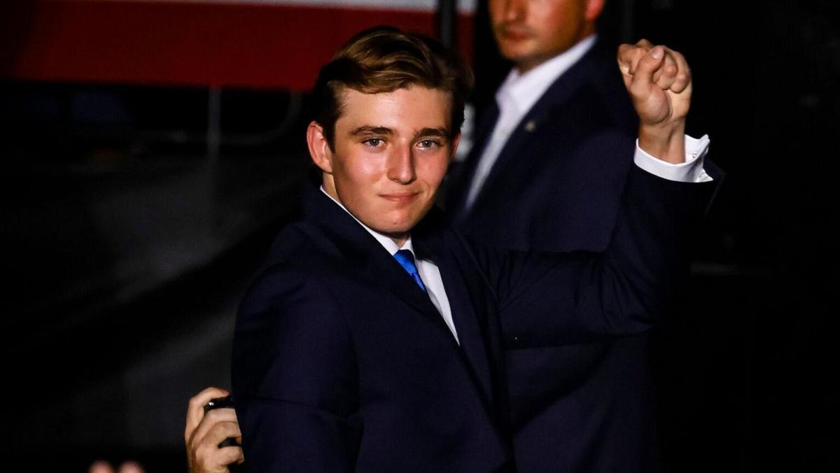 Donald Trump’s Gen Z son, Barron, is serving as his unofficial podcast adviser [Video]