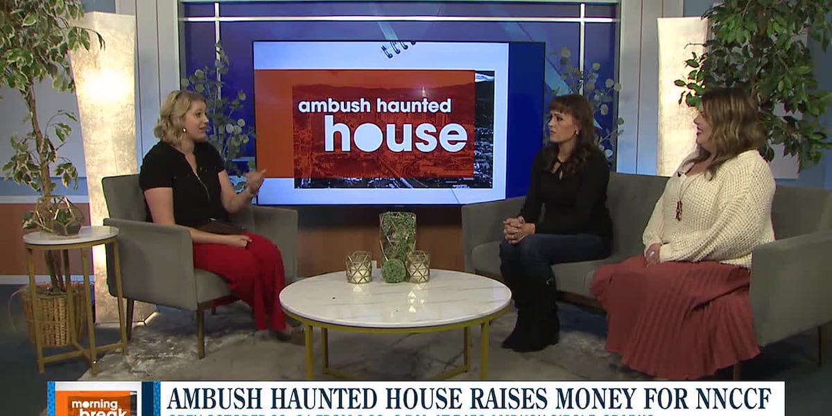 Family turns home into haunted house to raise money for NNCCF [Video]