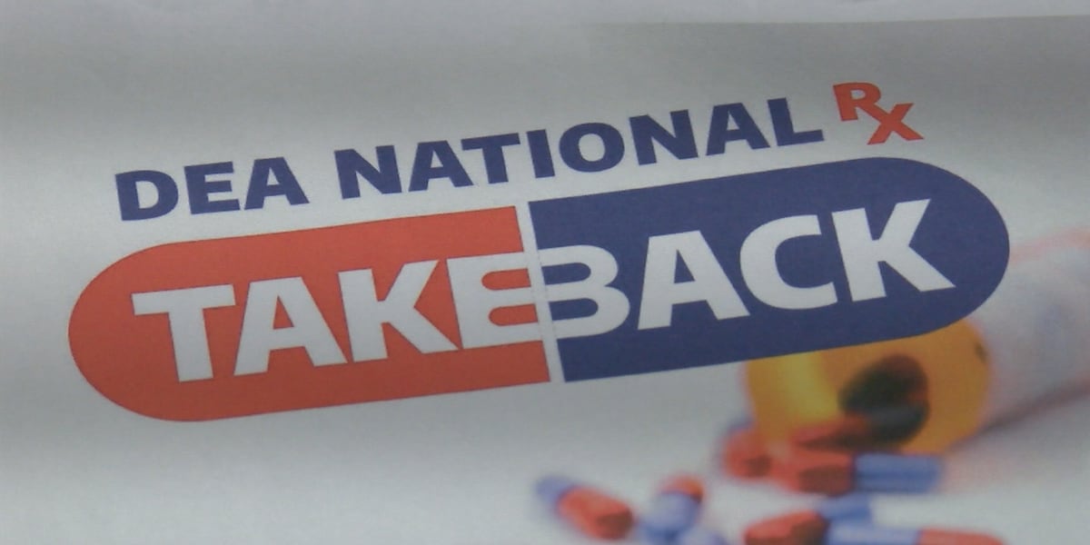 State agencies to hold Drug Take Back Day disposal events on Saturday [Video]