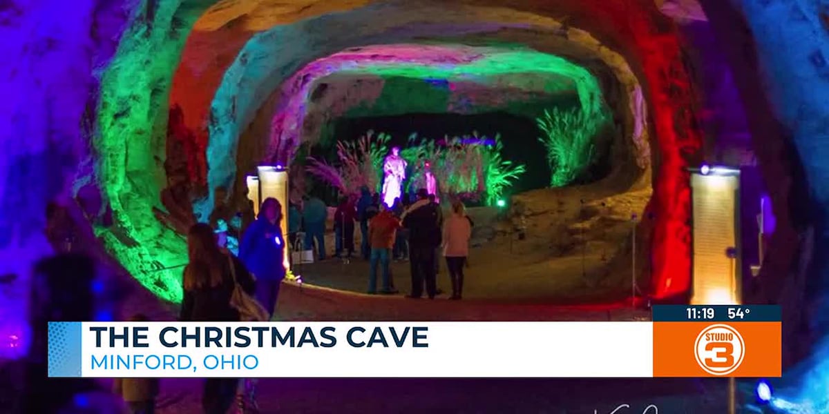 The Christmas Cave at White Gravel Mines [Video]