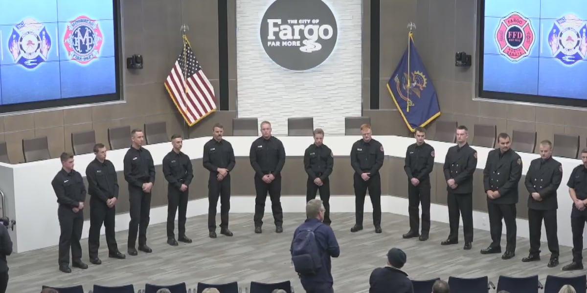 More than a dozen recruits graduate from joint fire academy [Video]