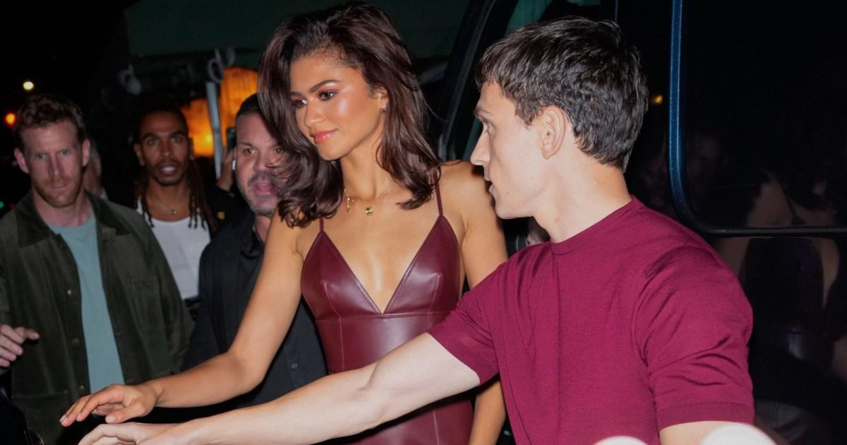 Tom Holland goes viral protecting girlfriend Zendaya from photographers [Video]