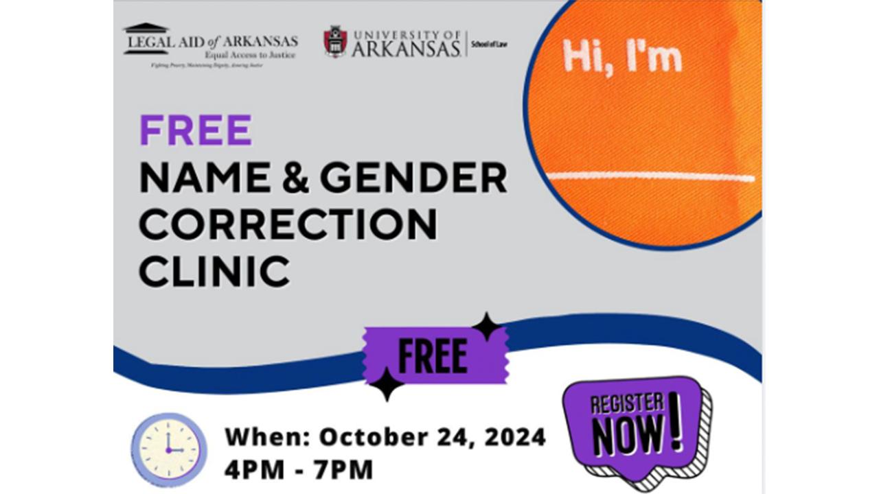 University law school participates with legal org in ‘name and gender correction clinic’ at library [Video]