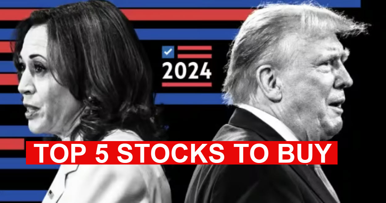 Top 5 Election Stocks To Buy Before And After The 2024 Election: Key Stock Picks That Could Explode In Value [Video]