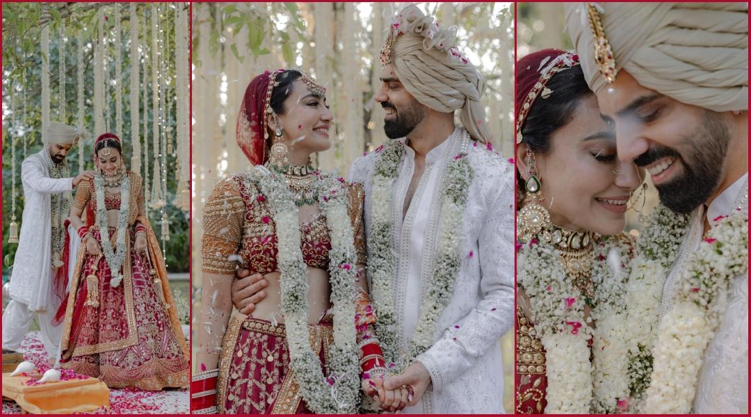 ‘Of love, laughter, happiness ever after..’: Surbhi Jyoti and Sumit Suri’s fairytale wedding pictures are out [Video]