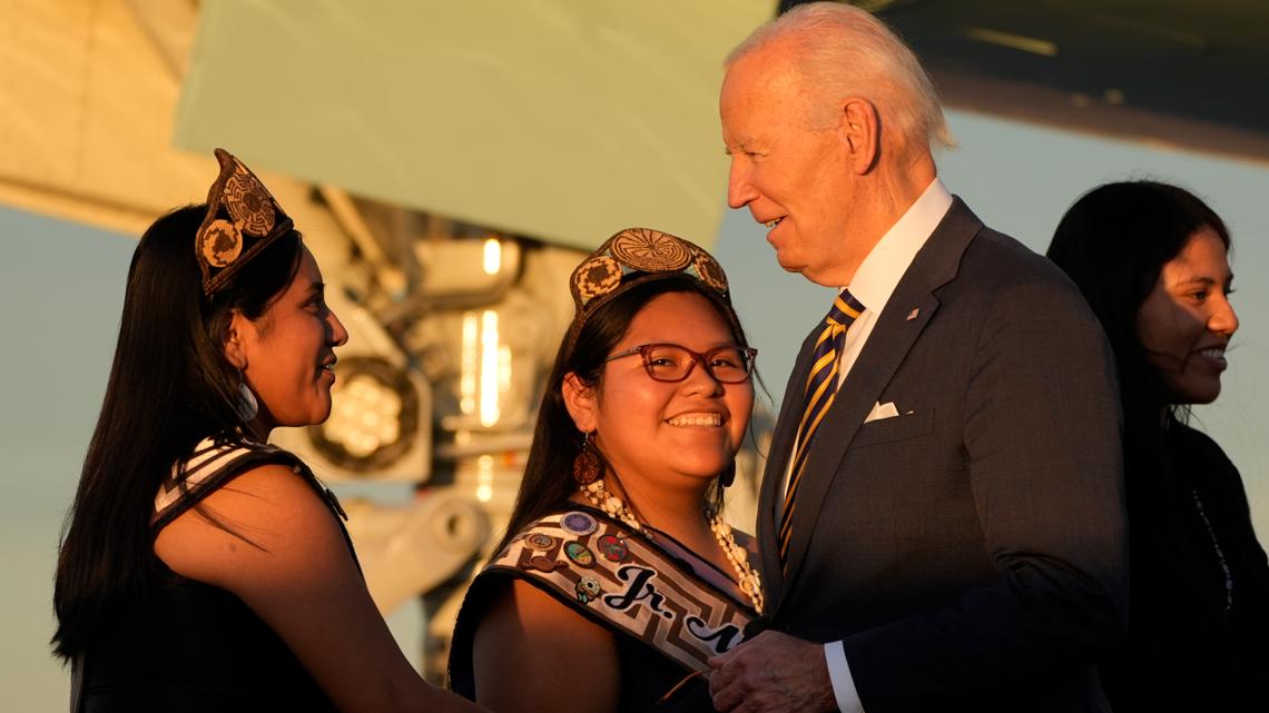 Biden issues apology for Native American boarding school policy [Video]