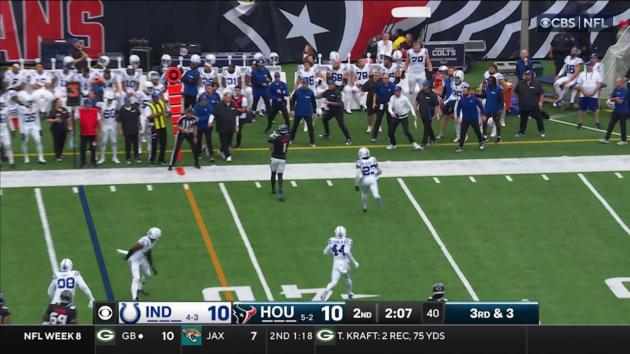 Stefon Diggs’ toe-tapping catch gets Texans inside Colts’ 40-yard line [Video]