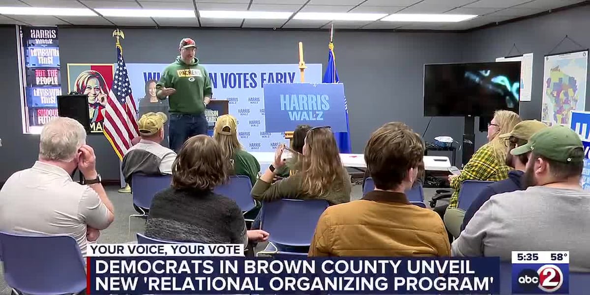 Brown County Democrats unveil new relational organizing program [Video]