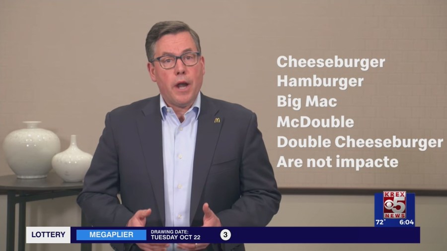 McDonalds president gives statement about E. coli outbreak [Video]